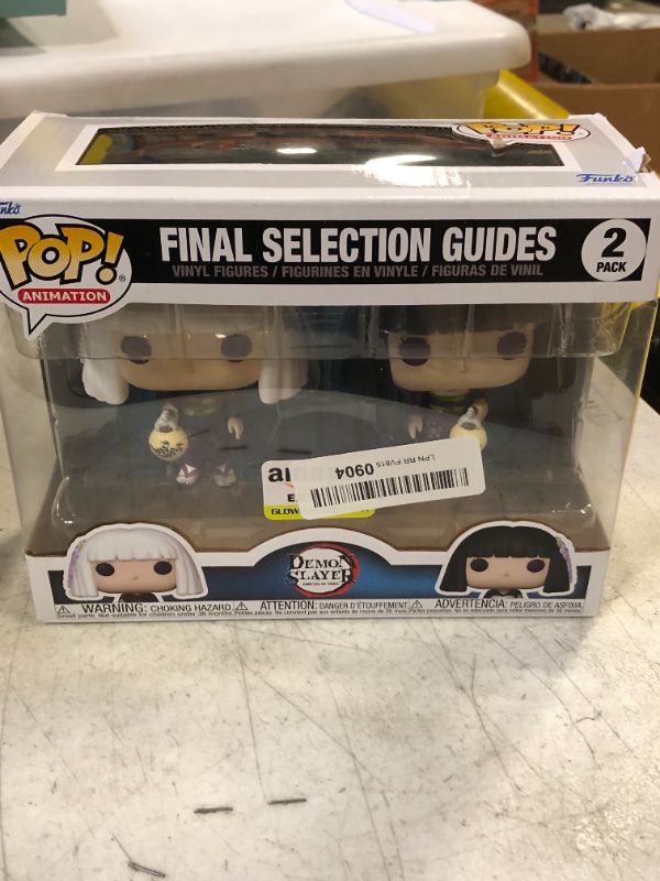 Photo 2 of Funko Pop! Animation: Demon Slayer - Final Selection Guides, Kanata and Kiriya Glow in The Dark (2-Pack), Amazon Exclusive