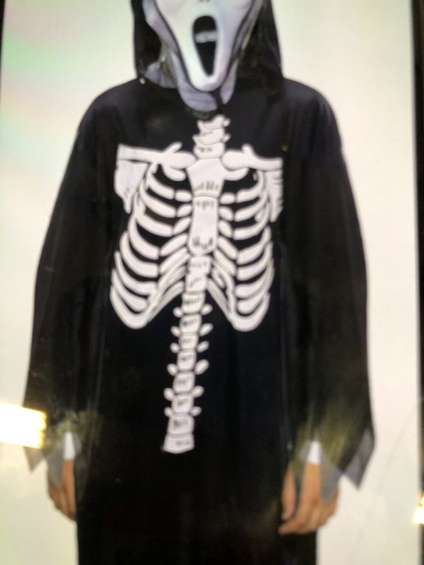 Photo 1 of COMISUN HALLOWEEN CLOAK SKULL SMALL