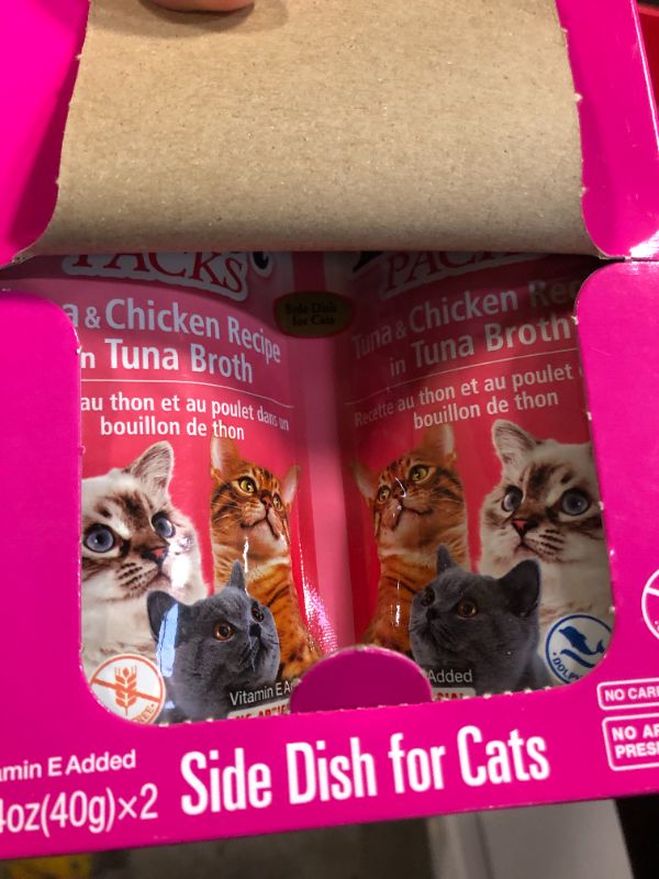 Photo 2 of 1.4 OZ x 2 Inaba Twin Packs Tuna & Chicken Recipe in Tuna Cat Food EXP 12/19/23