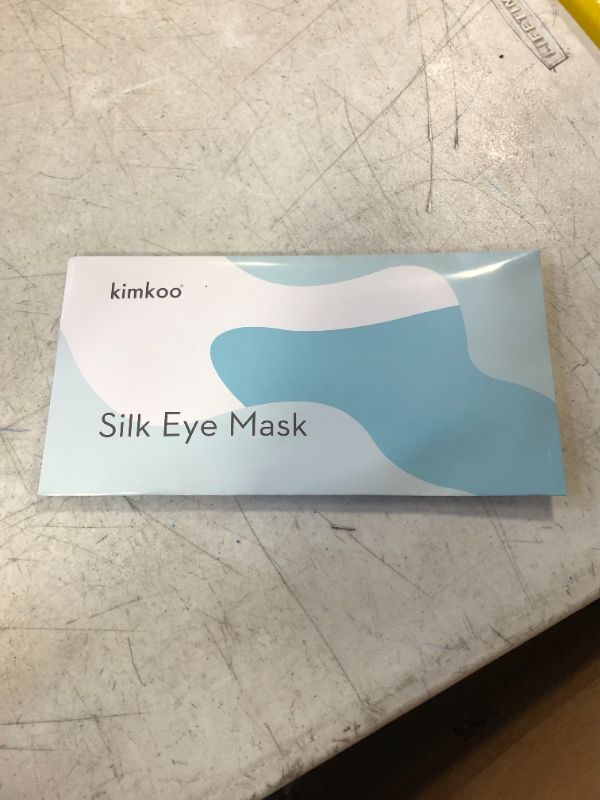 Photo 1 of KIMKOO SILK EYE MASK BLACK