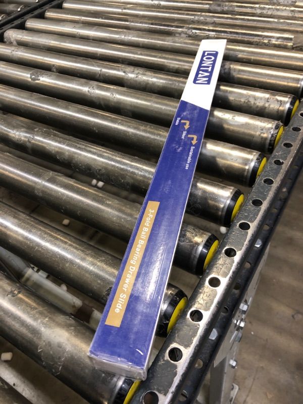Photo 1 of 1 Soft Close Drawer Slides 22 Inch Cabinet Drawer Slides - LONTAN Ball Bearing Drawer Slides Heavy Duty Full Extension Drawer Slides Dresser Kitchen, 100 LB Capacity 22'' Drawer Slides 
