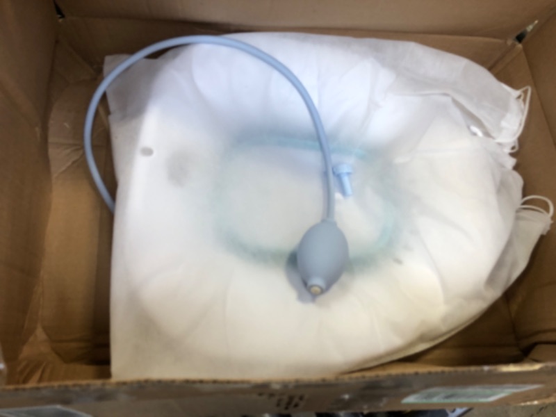 Photo 1 of Drop of DiviniTi Sitz Bath for Hemorrhoids Women - Sitz Bath for Postpartum Care - Yoni Steam Seat - Vaginial Steaming Kit - Collapsible, Drain Holes, Flusher Hose - Use w/Sitz Bath Salt