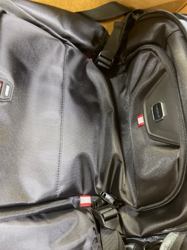 Photo 1 of Laptop Backpack 17 Inch Water Resistant Backpacks Durable College Travel Daypack Anti Theft with USB Charging Port Best Gift for Men Women Boys Girls Students(17 Inch, Black) 17 Inch Black