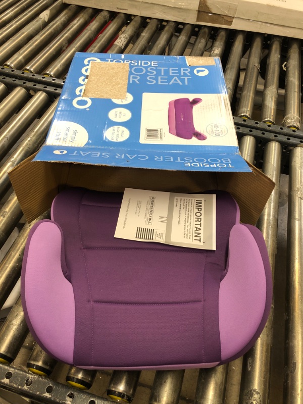 Photo 2 of Cosco Topside Booster Car Seat - Easy to Move, Lightweight Design (Grape), 1 Count (Pack of 1)