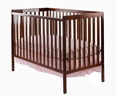 Photo 1 of Dream On Me Synergy 5-in-1 Convertible, Crib + Mattress, Espresso Espresso Crib