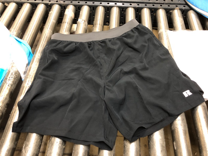 Photo 1 of black large sized running shorts
