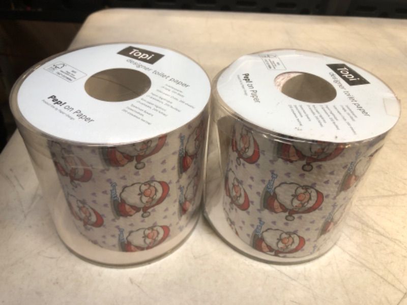 Photo 1 of 2 PC CHRISTMAS GIFT GAG TOILET PAPER 