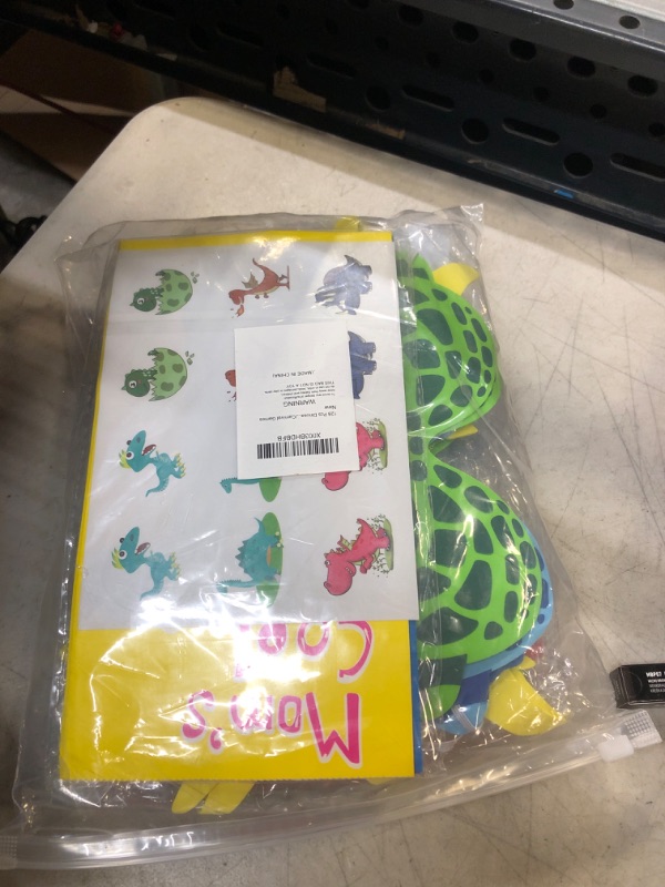 Photo 2 of Dinosaur Birthday Party Supplies,Dinosaur Party Favors Bags Filled with Dinosaur Themed Reusable Straws ,Luminous Dinos Figure, Slap Bracelets ,Squishy Dino,A Face Stickers, Waterproof stickers Goodie Bag Stuffers For Kids
