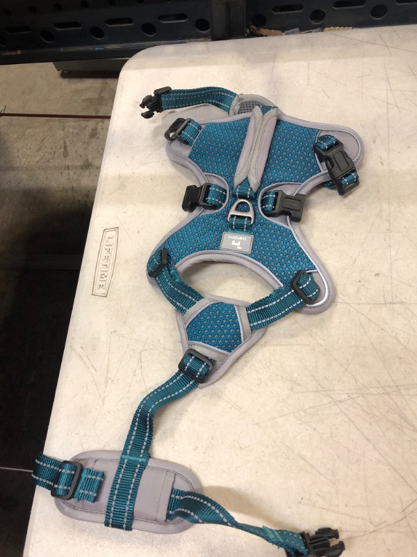 Photo 1 of BLUE AND GREY DOG HARNESS ( SIZE:SM) 