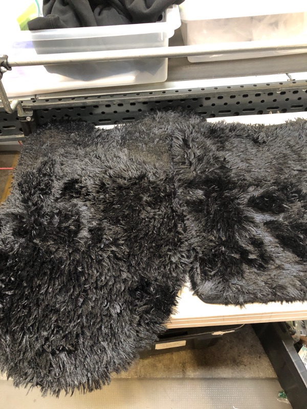 Photo 1 of 3 PC FAUX FUR BATHROOM FLOOR  MATS 