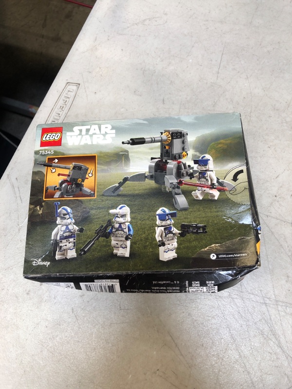 Photo 2 of LEGO Star Wars 501st Clone Troopers Battle Pack 75345 Building Toy Set for Kids, Boys & Girls Ages 6+ (119 Pieces)