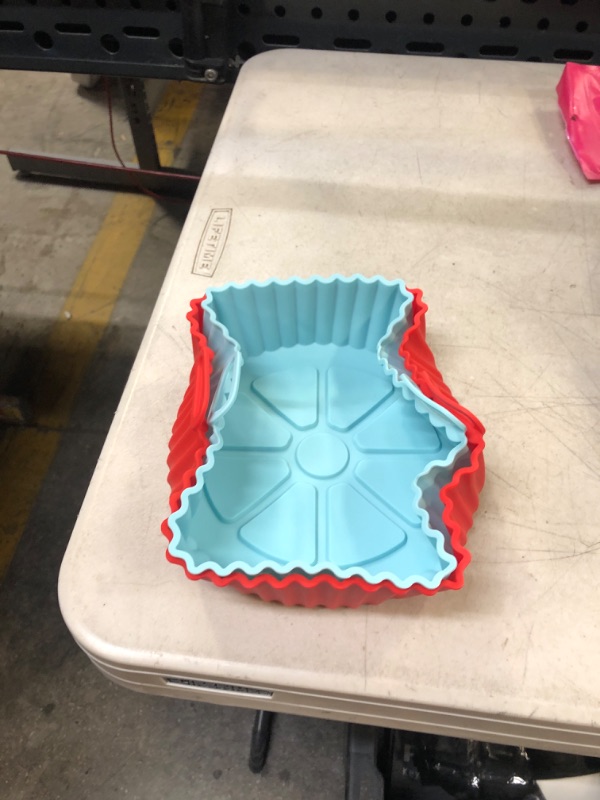 Photo 1 of 2 PC SILICONE AIR FRYER LINERS 