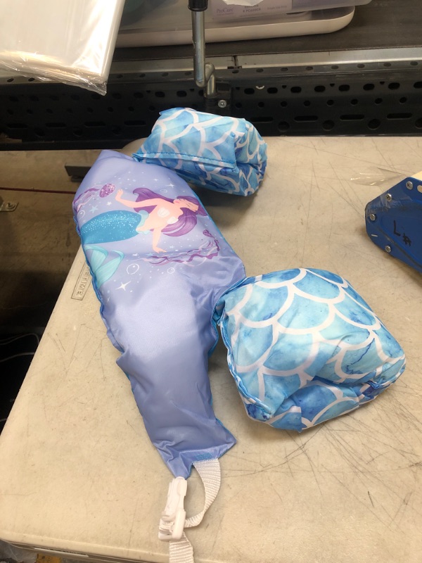 Photo 1 of BLUE AND PURPLE MERMAID KIDS FLOATIE