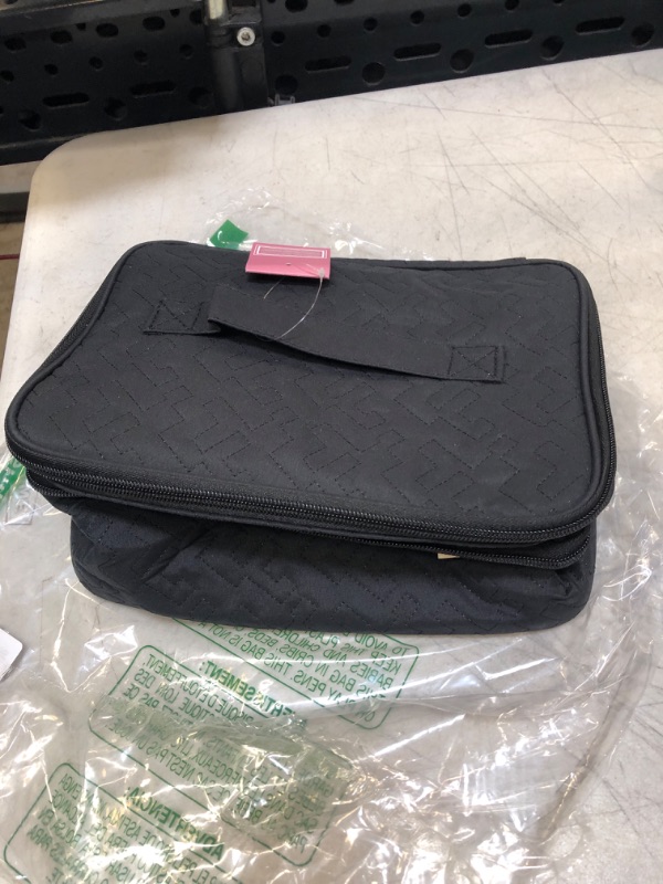 Photo 1 of BLACK MAKEUP BAG 