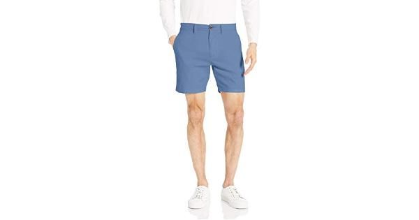 Photo 1 of Goodthreads Men's 7" Inseam Lightweight Oxford Short, Blue 28
