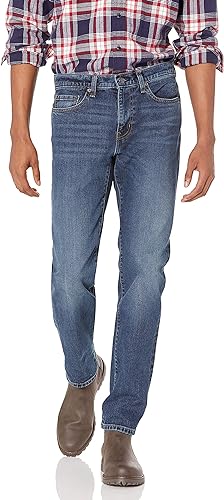 Photo 1 of AMAZON ESSENTIAL SLIM JEANS  (32W X 28L)
++USE STOCK PHOTO AS REFERENCE++