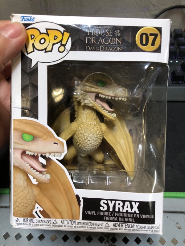 Photo 2 of Funko Pop! House of Dragon - Syrax
++DAMAGED BOX+