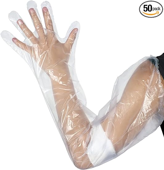 Photo 1 of 200 Pcs Waterproof Arm Cast Cover for Shower Bath, Arm Cast Sleeve Protector, Adult Long Cast Bandage Protector Bag Covers for Shower Broken Wound Arm Wrists Elbow (Full)
