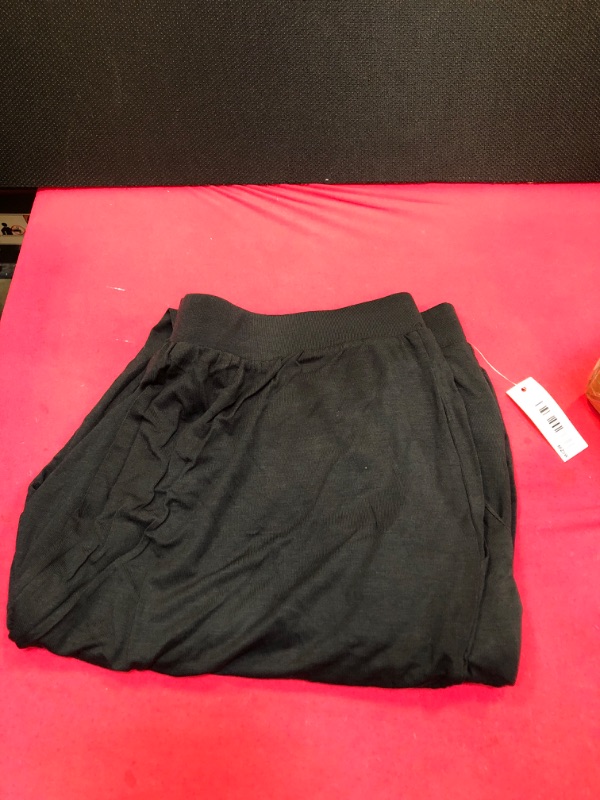 Photo 2 of Amazon Essentials Women's Knit Jersey Jogger Sleep Bottom Large Black