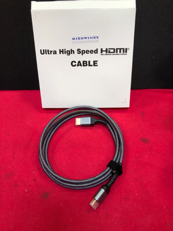 Photo 2 of 8K HDMI Cable 2.1 48Gbps 6.6FT/2M