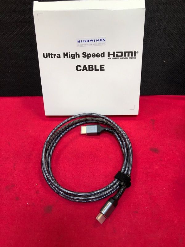 Photo 2 of 8K HDMI Cable 2.1 48Gbps 6.6FT/2M