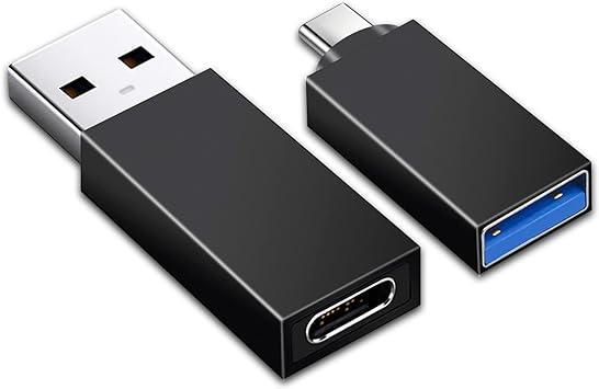 Photo 1 of Henrety USB C to USB Adapter and USB to USB C Adapter USB C Male to USB3.0 Female OTG Adapter Compatible with MacBook Air 2020/MacBook 12 inch/iPad Pro 2020 and More, Black(Pack of 2)
Visit the Henrety Store