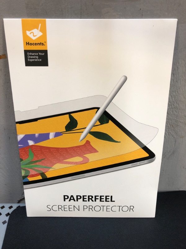 Photo 1 of Hocents. [2 Pack] Paperfeel Screen Protector Compatible with iPad 10th Generation (10.9 Inch, 2022) [EZ Kit] [Matte PET Film for Drawing] [Anti-Glare] [Compatible with Apple Pencil