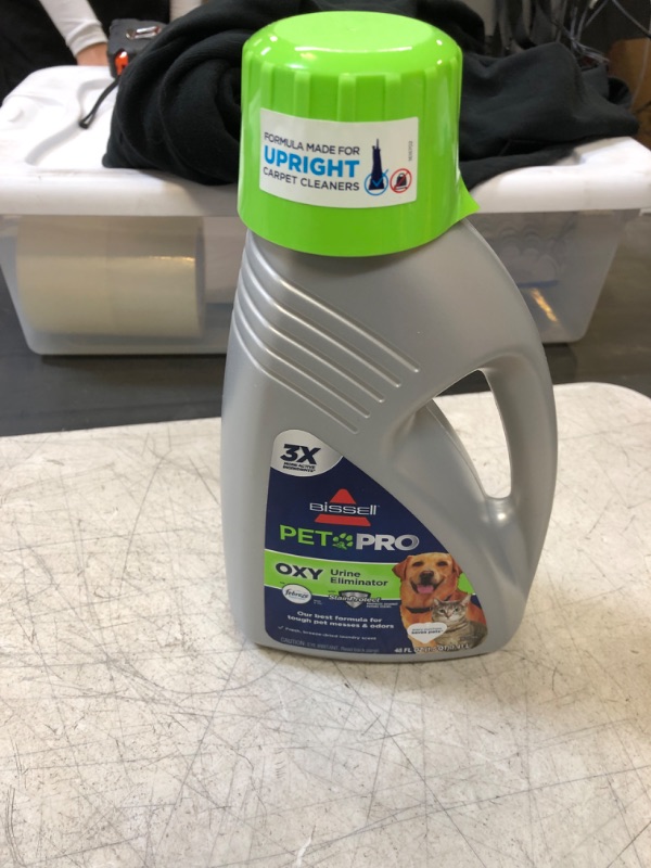 Photo 2 of Bissell Professional Pet Urine Elimator with Oxy and Febreze Carpet Cleaner Shampoo
