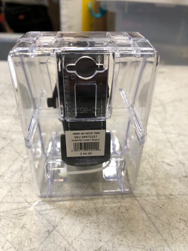 Photo 1 of Humvee Men's Field Watch II
 (new, needs battery, protective peel on)
