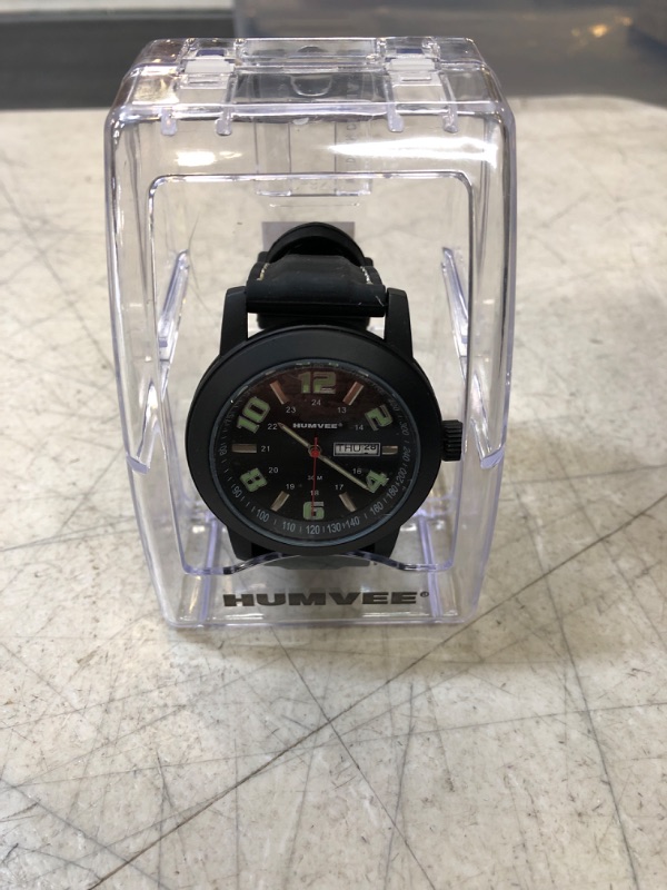 Photo 2 of Humvee Men's Field Watch II
(used, needs battery,dirty)