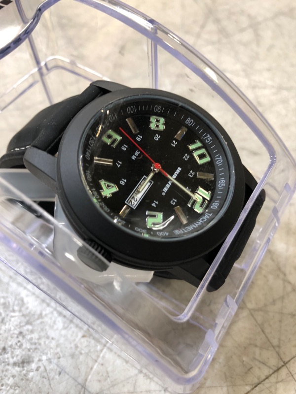 Photo 1 of Humvee Men's Field Watch II
 (new, needs battery, protective peel on)
