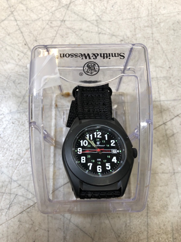 Photo 4 of Smith & Wesson Men's Tactical Watch(used)( unable to test, needs batteries)
