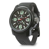 Photo 1 of Smith & Wesson Men's Commando Watch SWW-W-HF11
 (new, needs battery, protective peel on)
