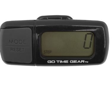 Photo 1 of 2- Go Time Gear Pedometer Steps, Mileage , Timer,calories Burned Easy Clip
