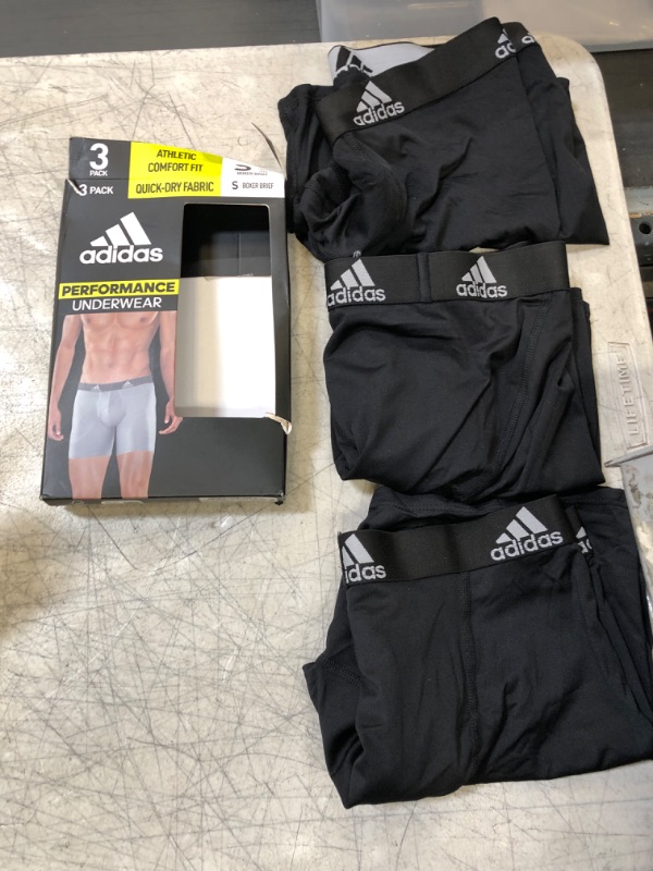 Photo 1 of adidas Performance Mens 3 Pack Boxer Briefs
SIZE SMALL