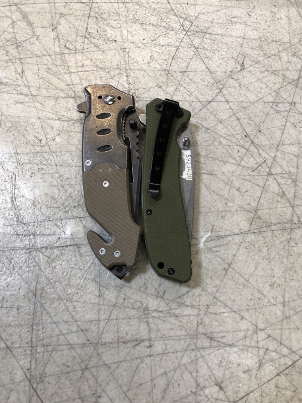Photo 1 of 2 pack Stainless Steel Pocket Knife (used)