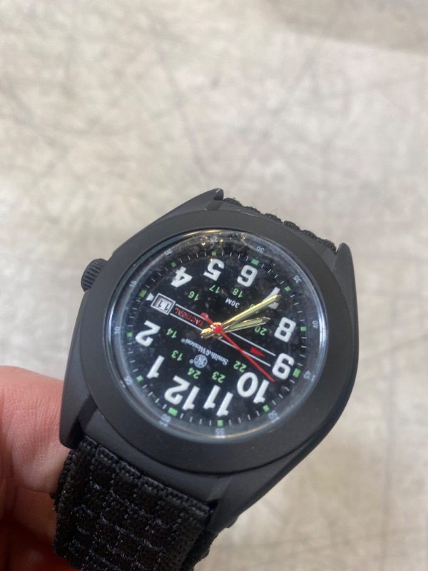 Photo 1 of Smith & Wesson Tactical  Watch SWW-W-HF12BT
(new, needs battery, protective peel on)

