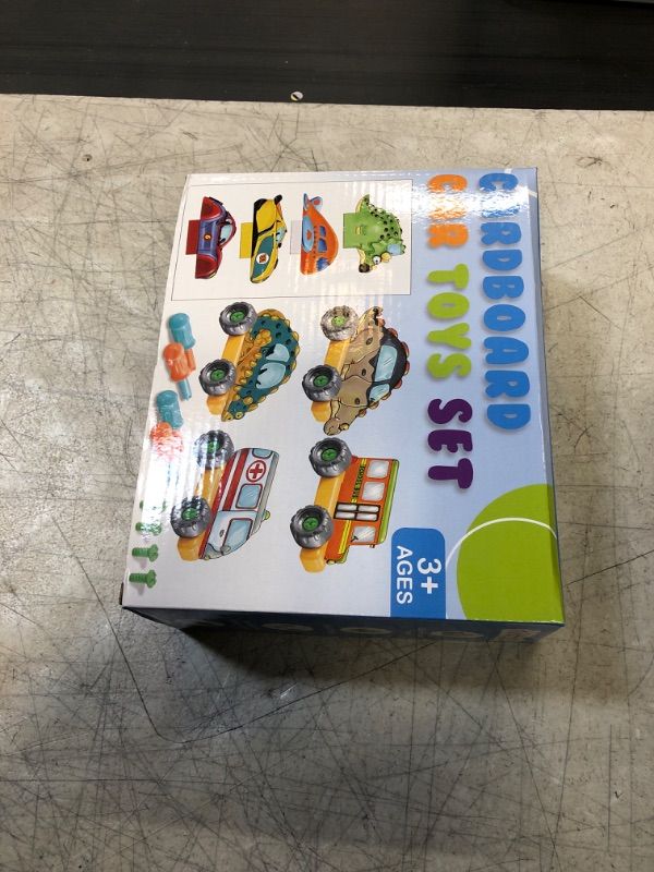 Photo 2 of Kidtastic STEM Car Take Apart Toy Set - Fun and Educational Construct and Play Set for Boys and Girls - Develops STEM Skills with Take Apart Cars for Kids who Love Learning and Building
