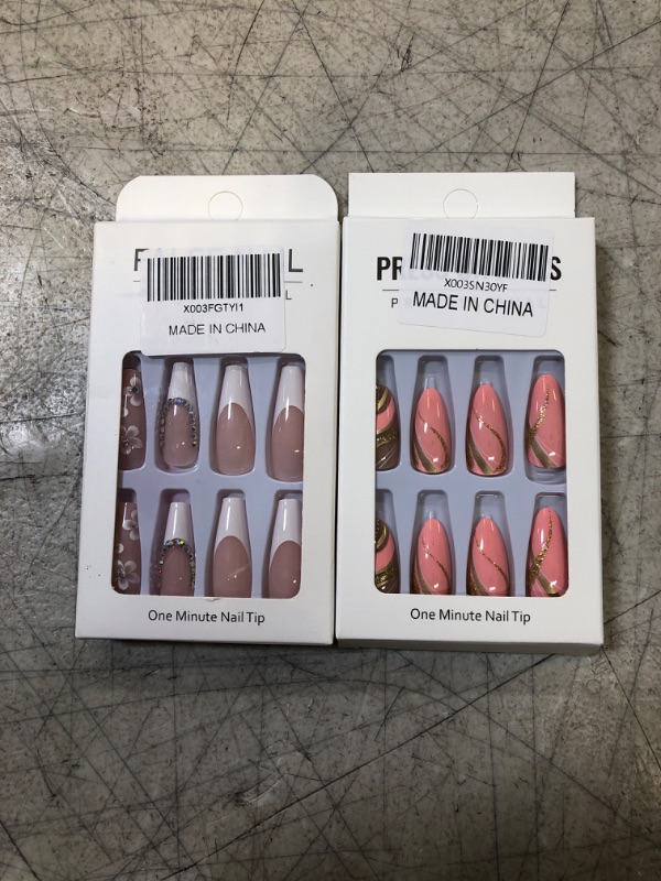 Photo 1 of 2PCS PRESS ON NAILS 