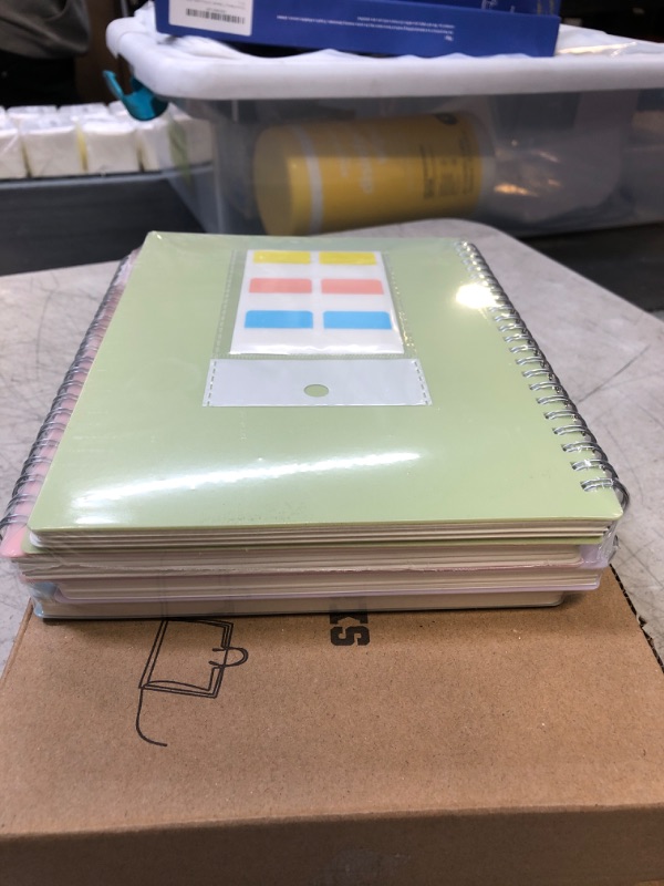Photo 1 of SPIRAL NOTEBOOKS 4PCS 