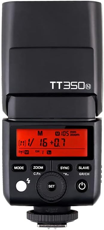 Photo 1 of Godox TT350N Mini Thinklite TTL Flash for Nikon Cameras