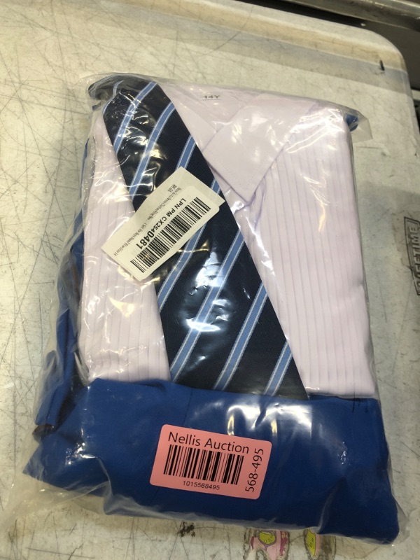 Photo 1 of Boys suit set , royal blue size 14