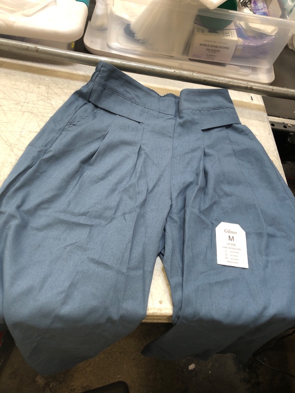 Photo 1 of Gihuo Women's Drawstring Tapered Trousers size m  