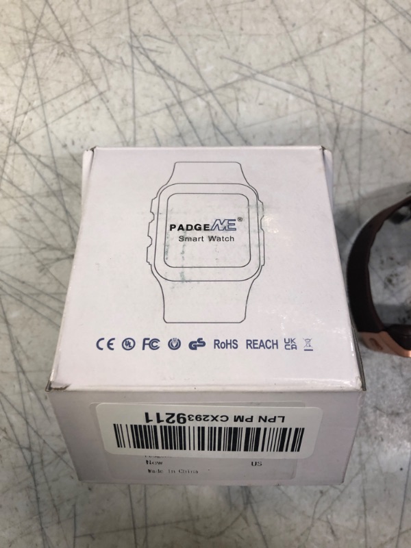 Photo 2 of PADGE ME Smart Watch ( missing charger ) 