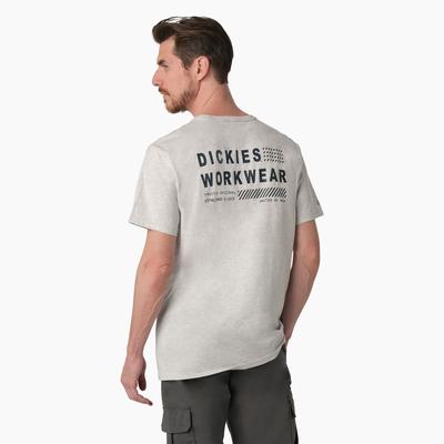 Photo 1 of Dickies Men's Cooling Performance Graphic T-Shirt - Ash Gray Size XL (SS607)
