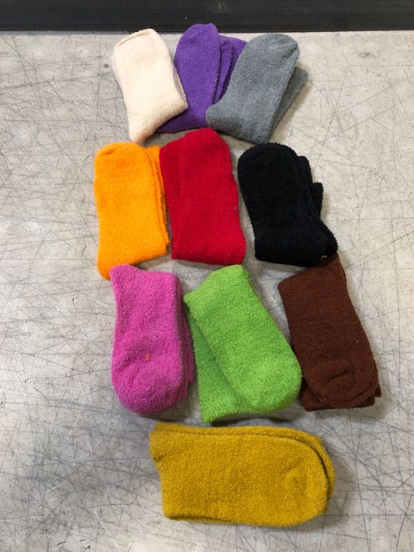 Photo 1 of FUZZY KIDS SOCKS 10PCS 