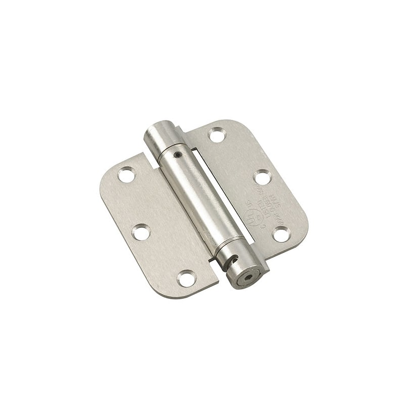 Photo 1 of 3 12inch 89 Mm Full Mortise Adjustable Spring Hinge, Brushed Nickel
