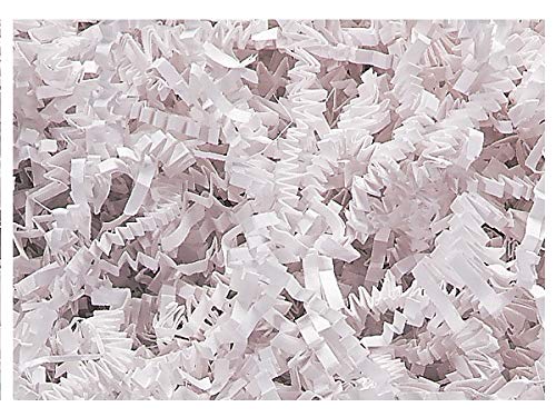 Photo 1 of  White Crinkle Cut Paper Shred Spring-fill Shred