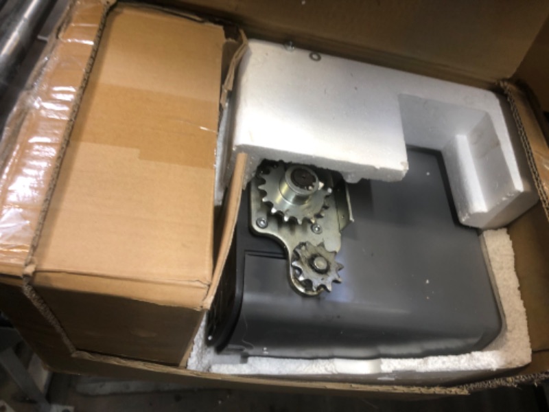 Photo 1 of parts for a CO-Z Automatic Sliding Gate Opener with 2 Remote Controls, Electric Rolling Driveway Slide Gate Motor, Complete Gate Operator Hardware Security System Kit for Sliding Gate Up to 40 Feet