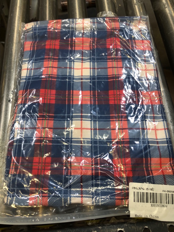 Photo 1 of  Outfit Stretchy Plaid Christmas Dress  Long Sleeve xl